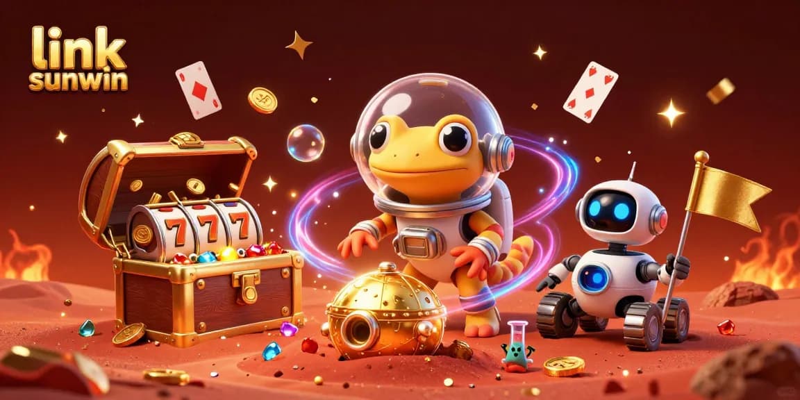 Engage with link sunwin through Martian adventure, exploring a vibrant casino universe.