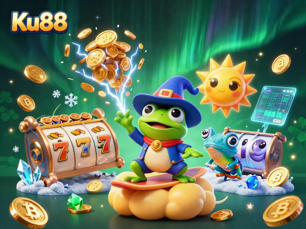 Win big with Ku88's enticing online casino experience filled with golden coins and jackpots.