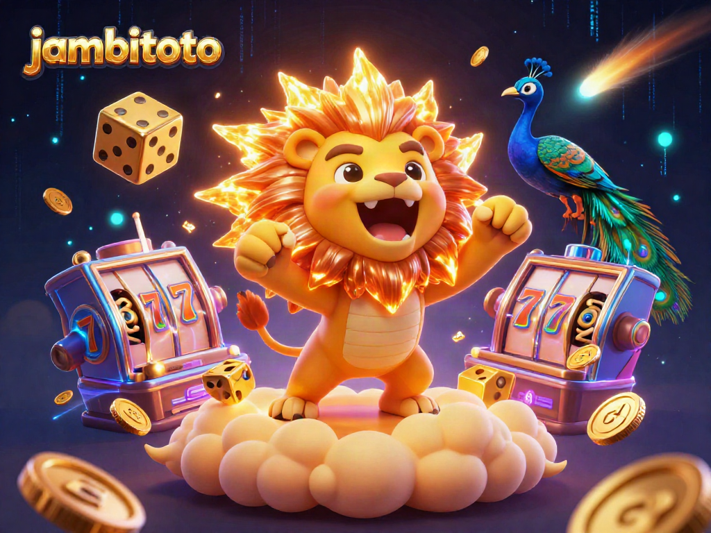 Experience exciting gameplay at jambitoto with thrilling slot machine wins and vibrant casino elements.