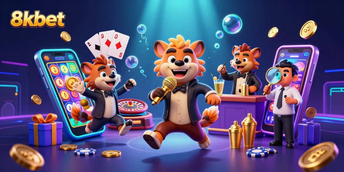 Join the fun at 8xbet with engaging casino hyenas in a vibrant atmosphere.