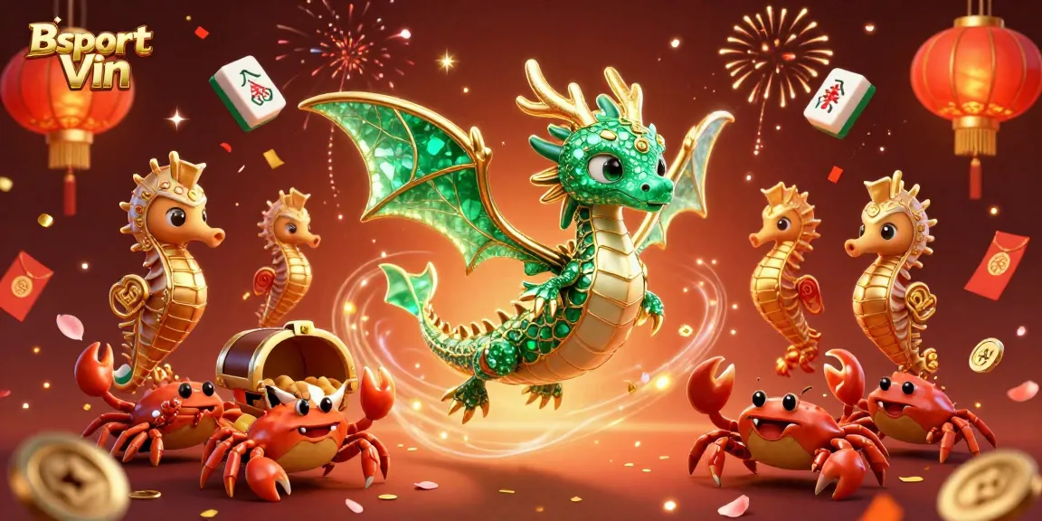 Engage with the thrilling world of Bsport Vin as you explore vibrant gambling elements in a dynamic 3D scene.